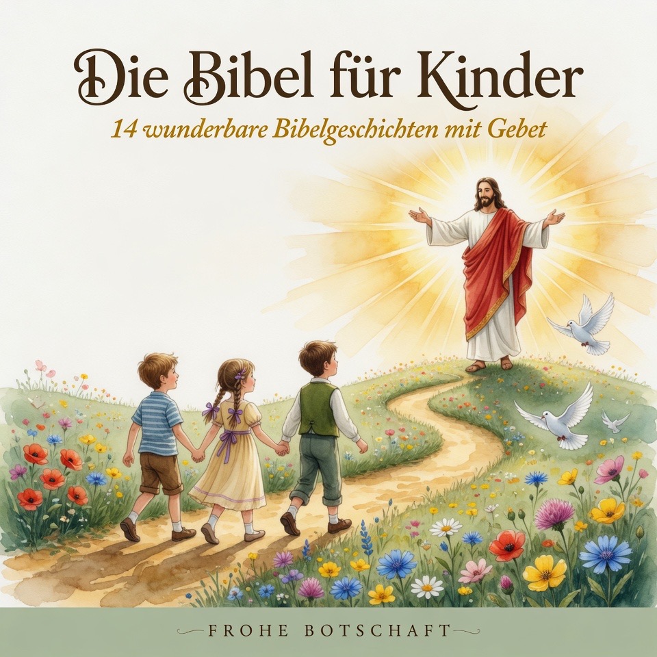 Die Bibel für Kinder — 14 wunderbare Bibelgeschichten mit Gebet
