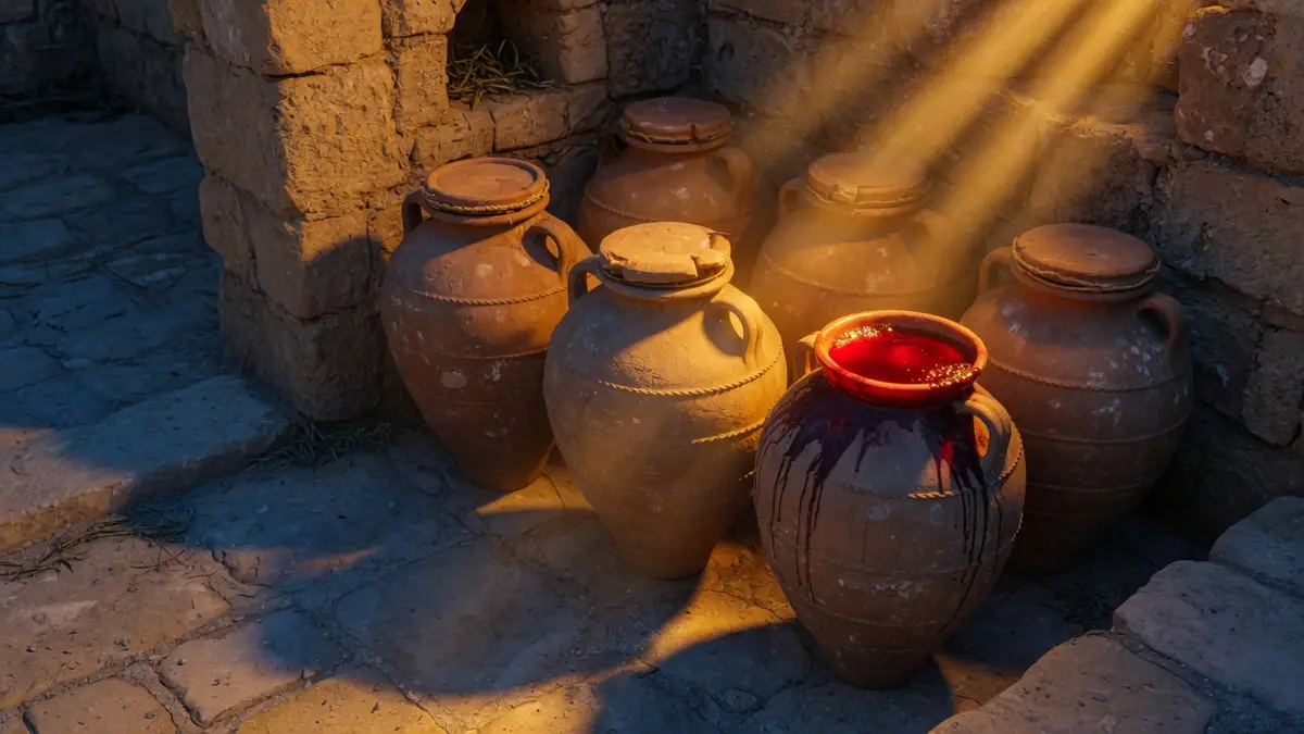 Das erste Zeichen Jesu — Wasser wird zu Wein